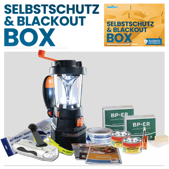 Notfallbox - Grundausstattung - Zivilschutz-Shop